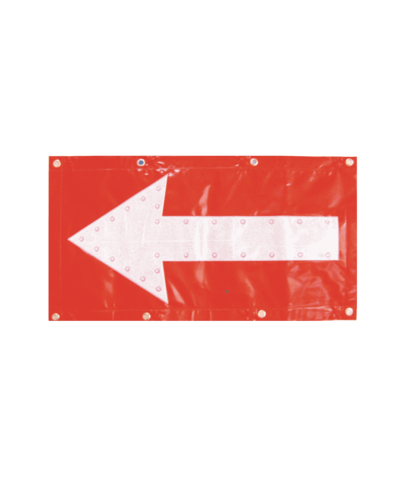 Directional warning banner(single arrow) DW-DX-B05