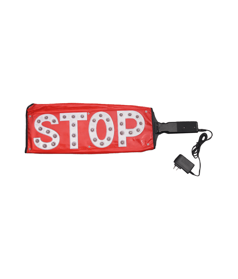 SLOW Retractable LED Warning Signs DW-DX-B02