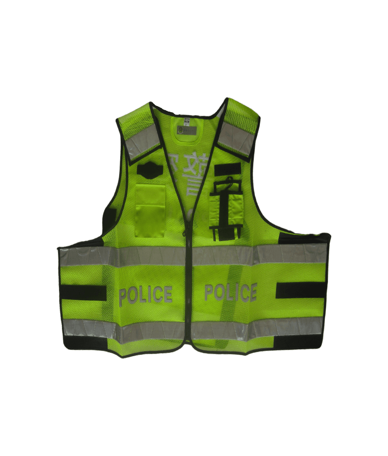 Gray Reflective Vest DW-B76-4