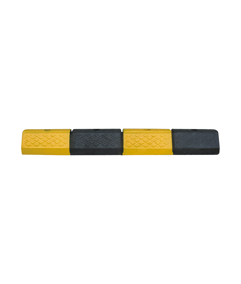 1M Black and Yellow Rubber Wheel Stopper DW-Q10