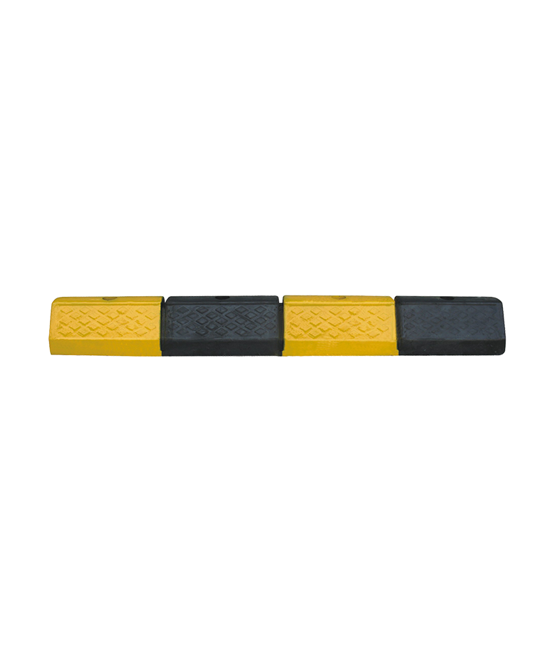 1M Black and Yellow Rubber Wheel Stopper DW-Q10
