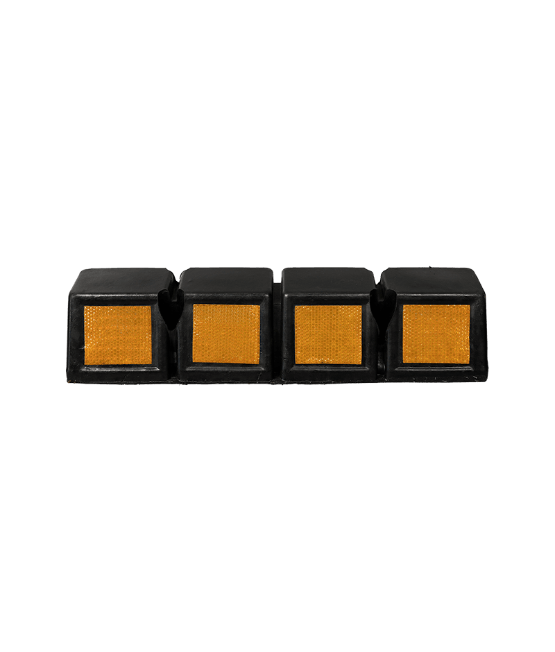 New 4 Squares Rubber Wheel Stopper DW-Q07