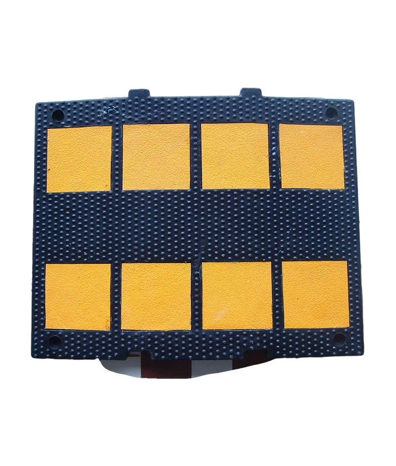 450MM Reflective Rubber Speed Hump DW-L12