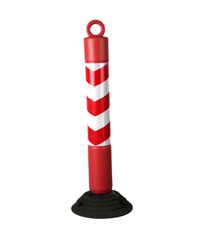 PE T-top Warning Post DW-Z09 rubber bottom old