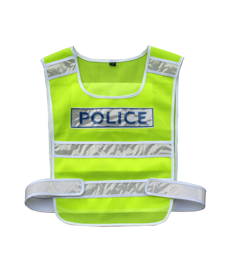 Gray Reflective Vest DW-B76