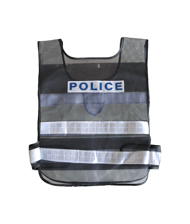 Black Reflective Vest DW-B02